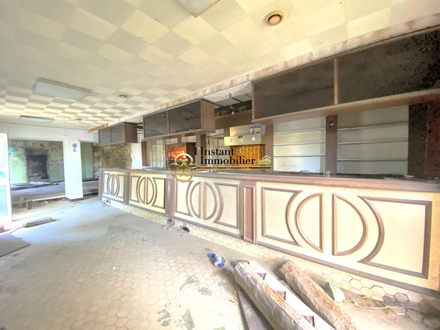 Photo Parcelle boisée en ZAC avec bâtiment à reconstruire intégralement. image 6/6