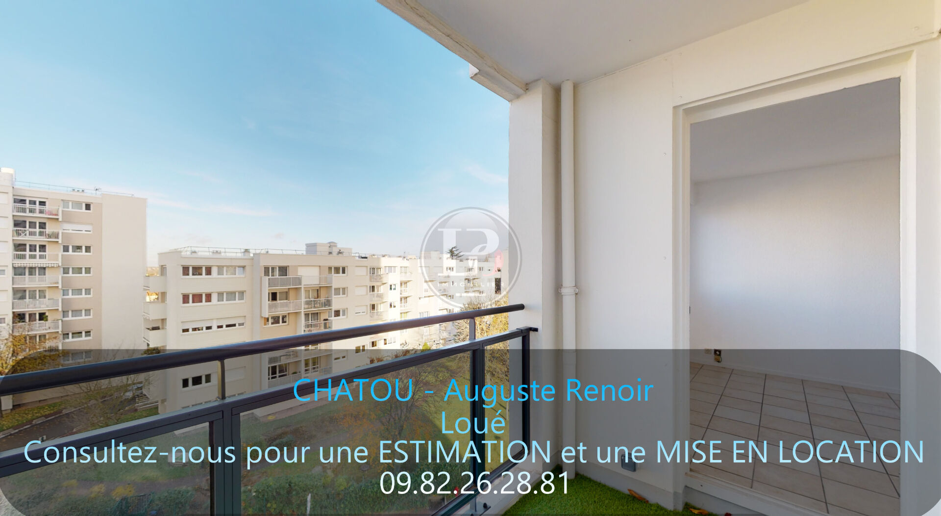 APPARTEMENT  3 pièces - 62 m2 - cave et double parking