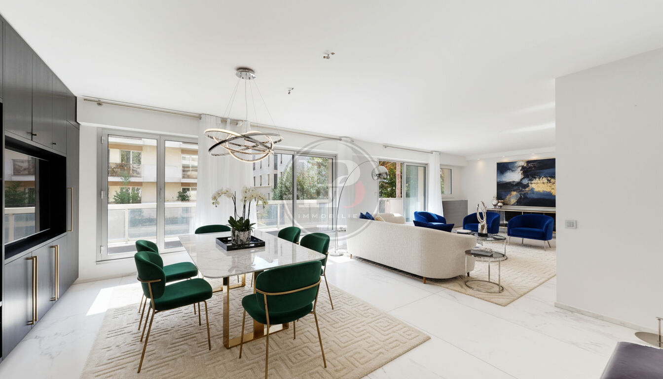 Photo Île de la Jatte : Appartement familial de 148 m² avec balcon et vue sur jardins image 2/6