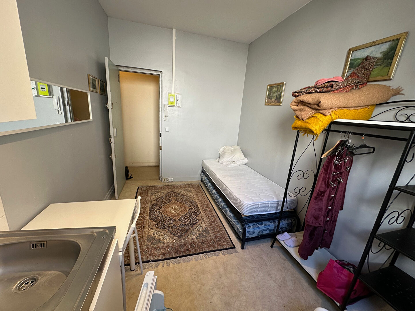 Photo Appartement Paris 1 pièce(s) 9.50 m2 image 2/5