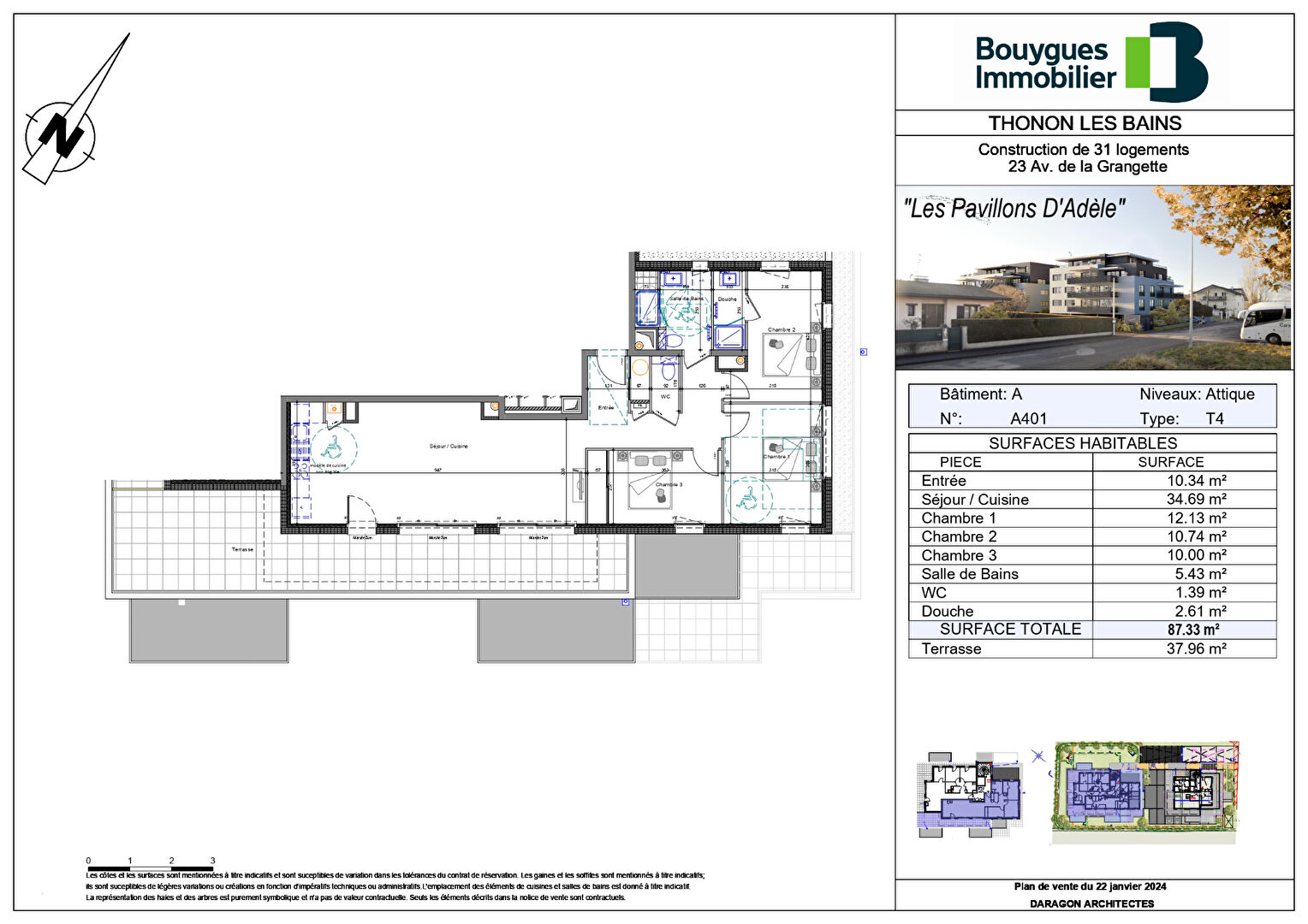 Photo Programme neuf Thonon Les Bains : LES PAVILLONS D'ADÈLE image 4/4