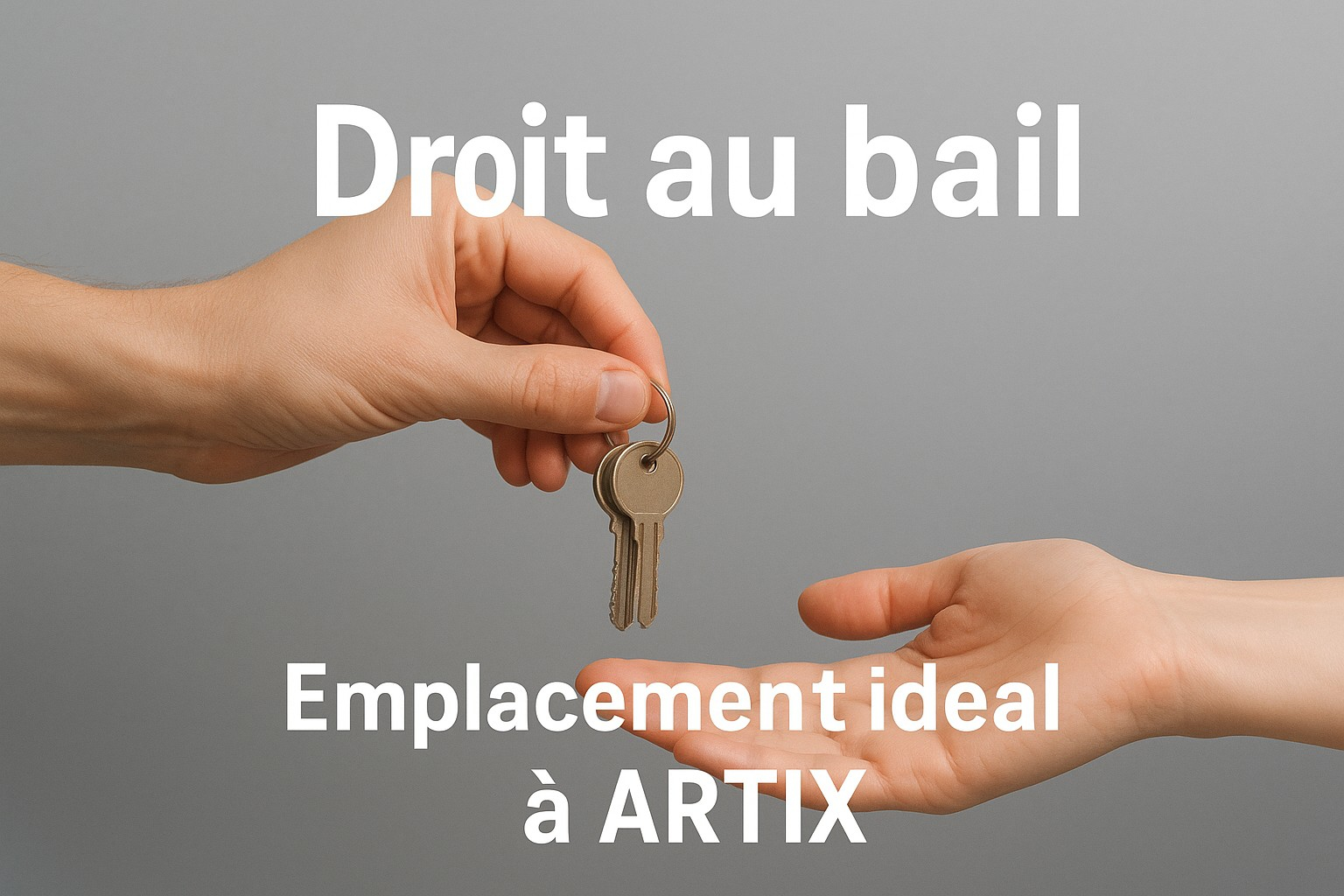 Cession de bail Artix 84 m2 / local moderne / emplacement idéal / parking/