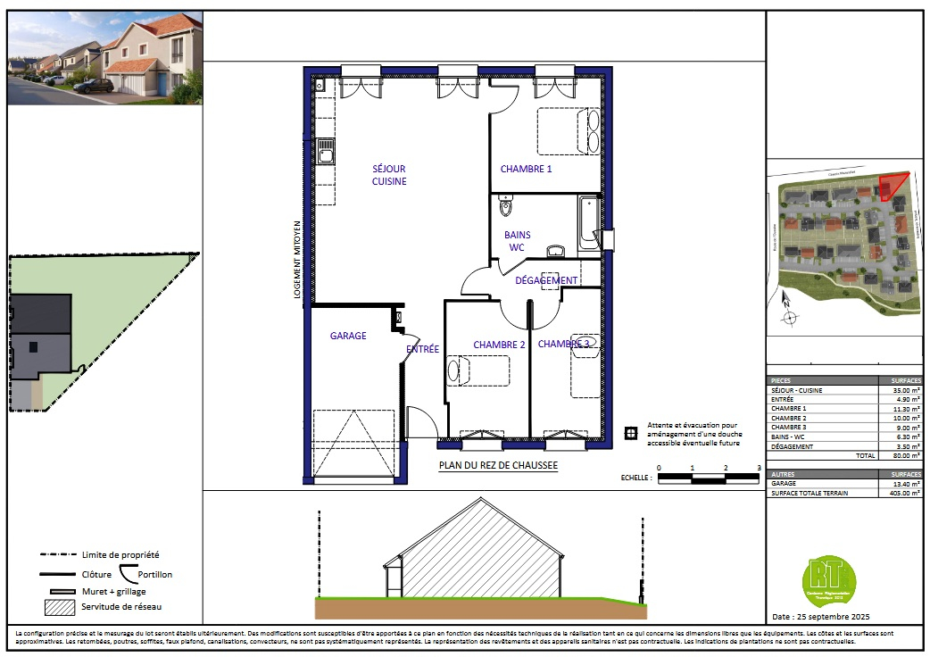 Photo Maison neuve de plain-pied T4 avec jardin et garage ? Idron, aux portes de Pau image 2/2