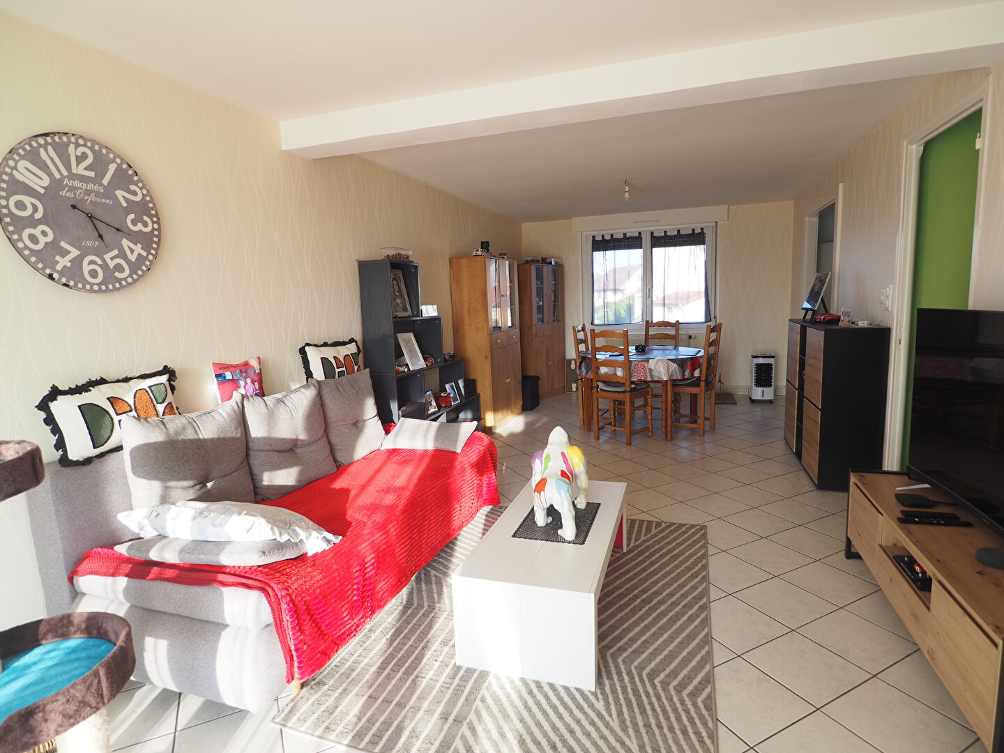 Appartement T3 75M² avec garage et terrain
