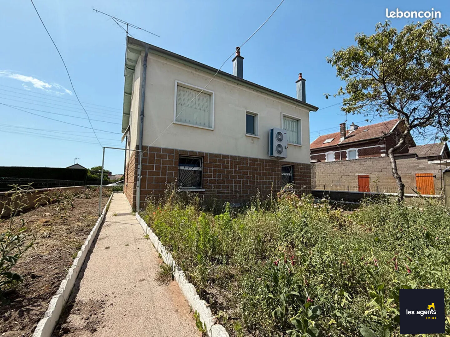 A vendre maison avec beaux volumes