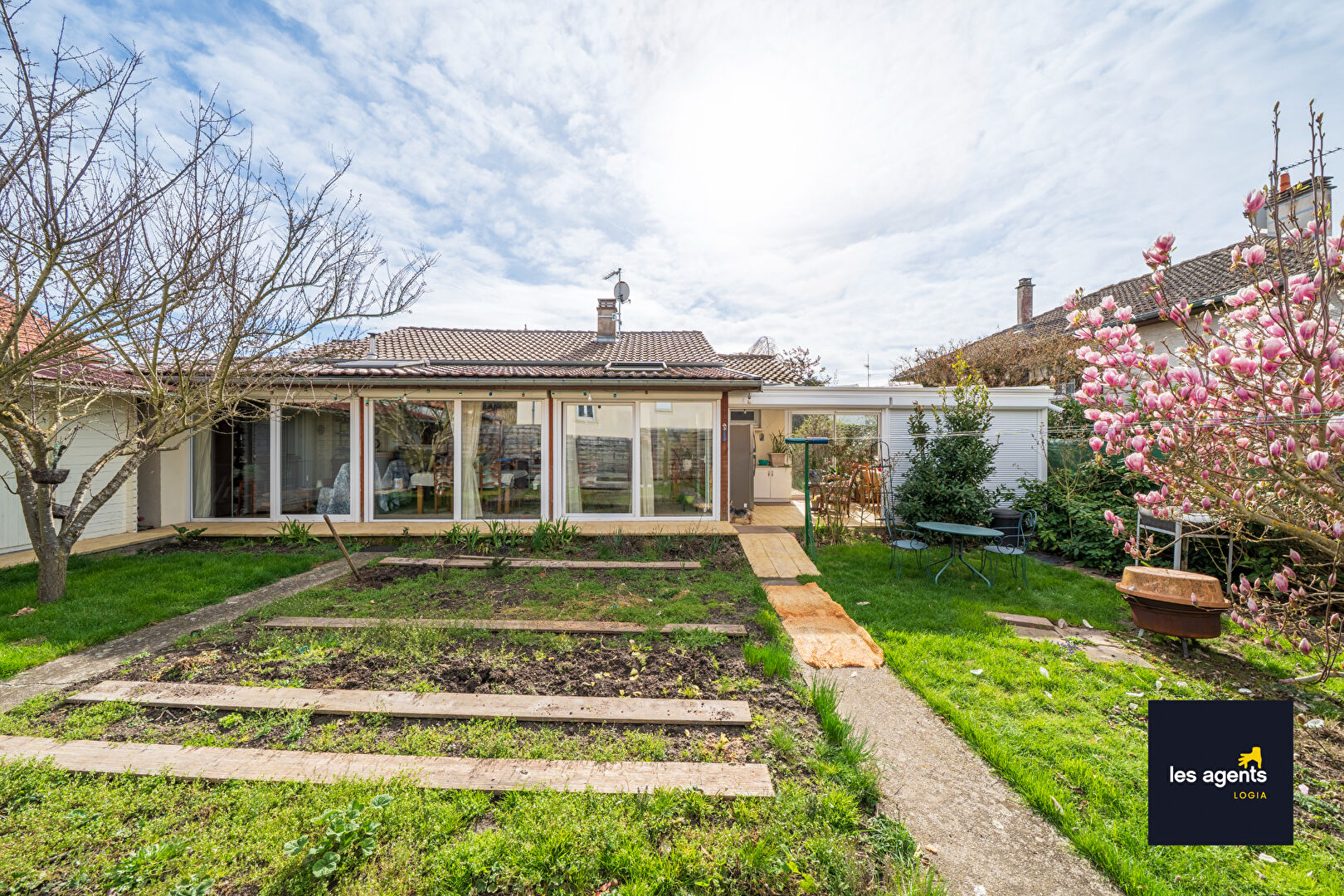 Pavillon de plain pied