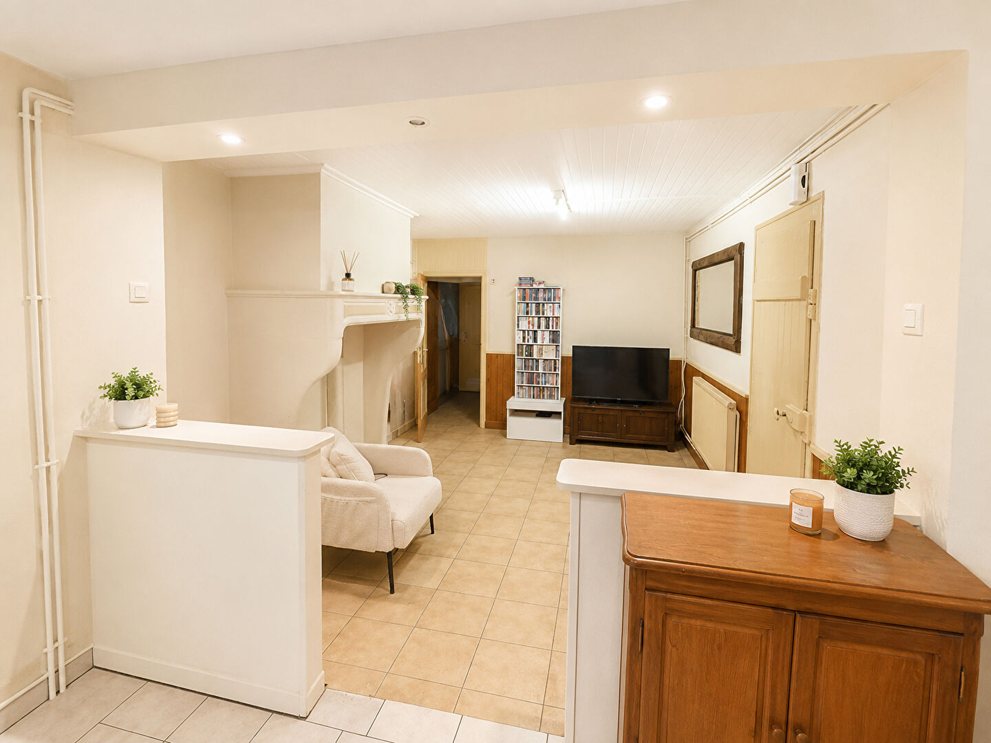 Appartement 3 pièces de 70 m² avec jardin ? Fort potentiel