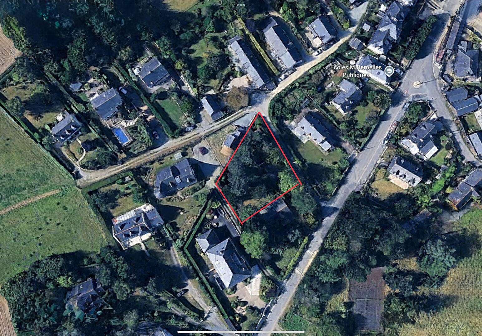 Photo SAINT-MALO. QUELMER. EXCLUSIVITE MER IMMOBILIER. Superbe terrain constructible de 1027m2 image 2/6