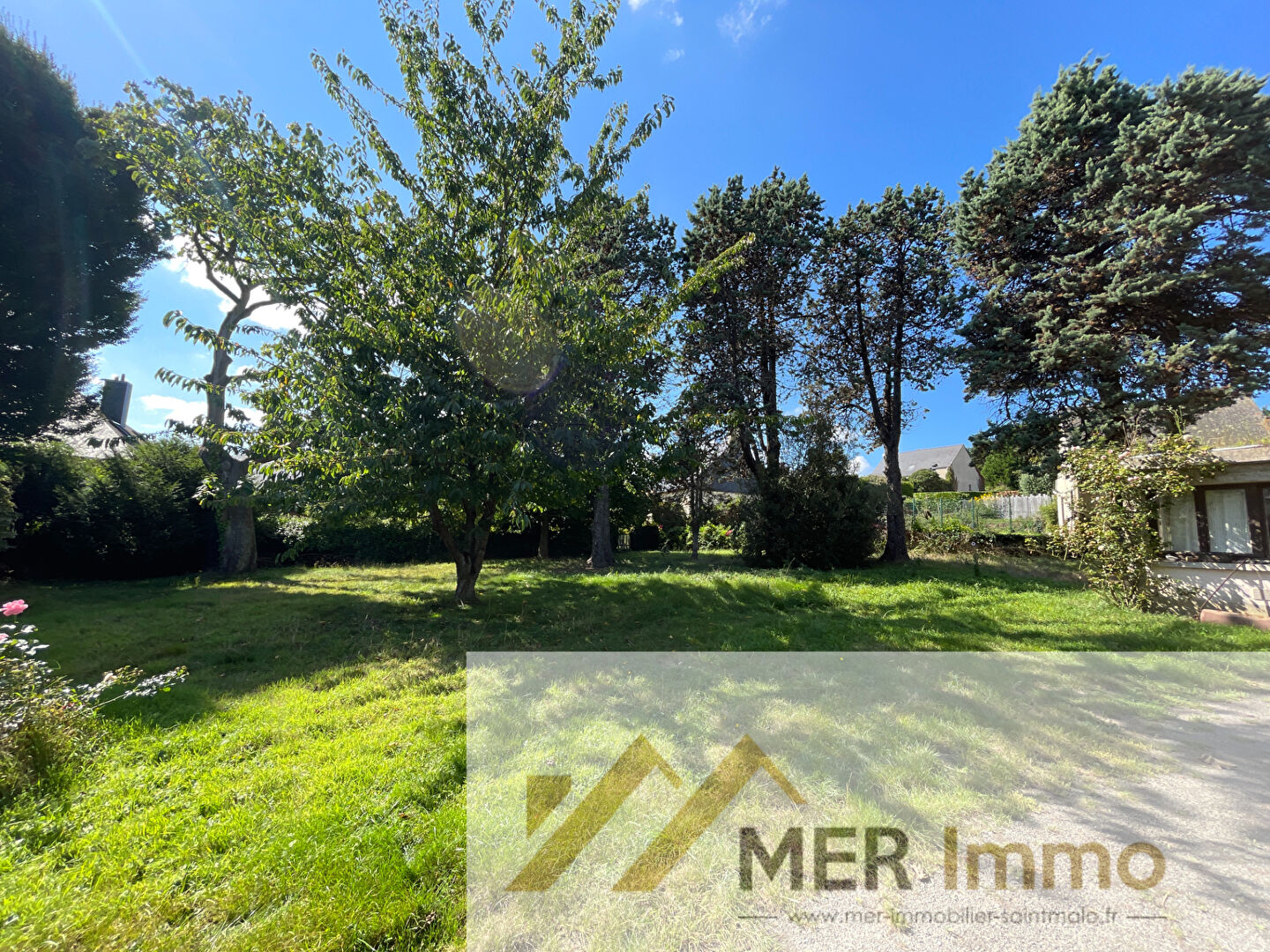 Photo SAINT-MALO. QUELMER. EXCLUSIVITE MER IMMOBILIER. Superbe terrain constructible de 1027m2 image 6/6