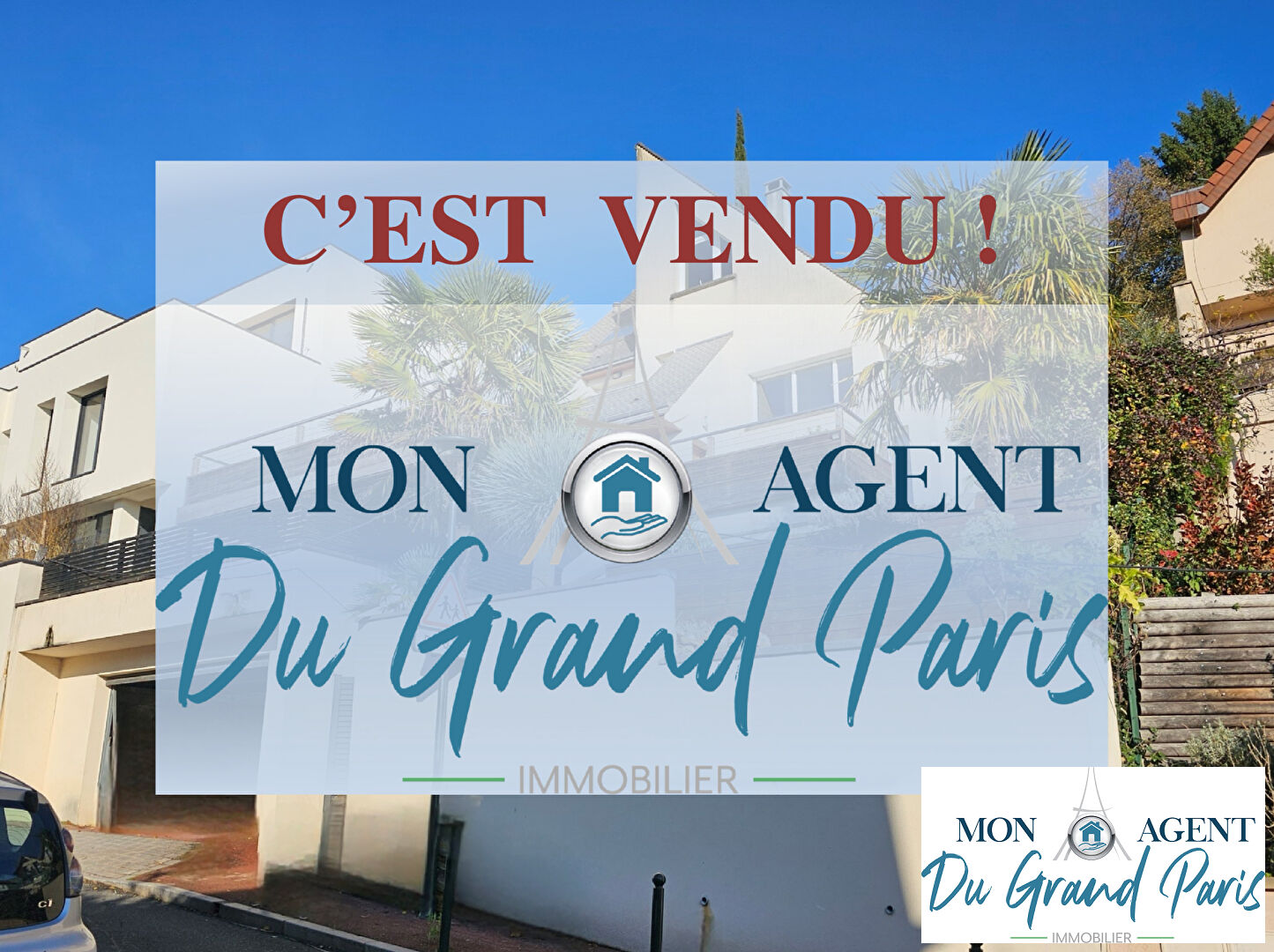 Photo Maison architecte Plessis Robinson terrasses vue imprenable calme proche Clamart Paris image 1/6