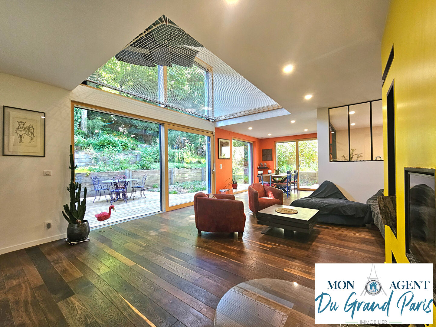 Photo Maison ecologique d exception passive a energie positive a vendre a Jouy-en-Josas - proche Versailles Plateau de Saclay Grand Paris Sud image 3/6