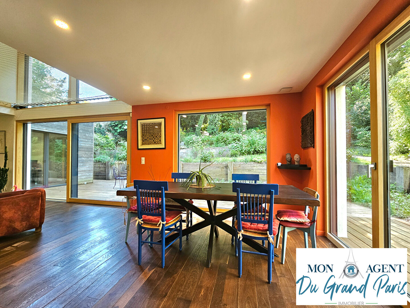 Photo Maison ecologique d exception passive a energie positive a vendre a Jouy-en-Josas - proche Versailles Plateau de Saclay Grand Paris Sud image 5/6