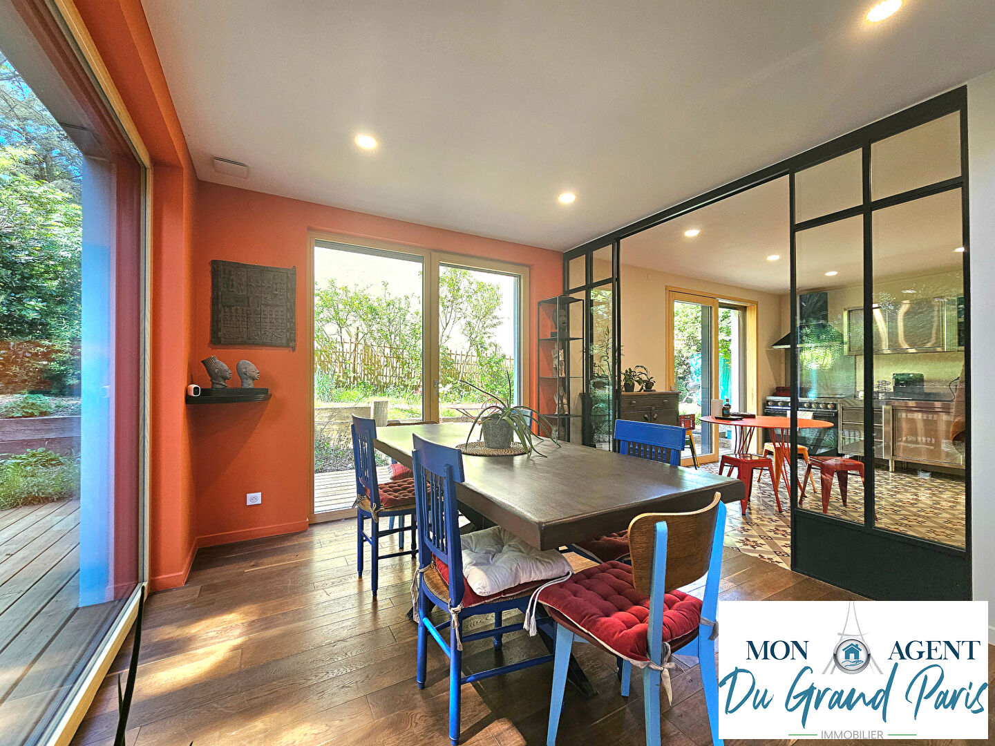 Photo Maison ecologique d exception passive a energie positive a vendre a Jouy-en-Josas - proche Versailles Plateau de Saclay Grand Paris Sud image 6/6