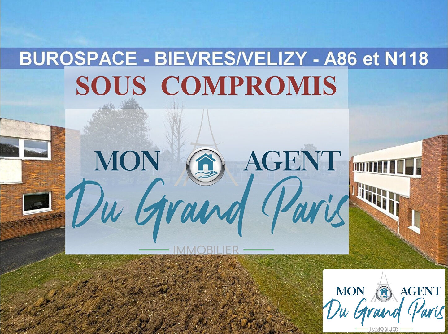 Photo Bureaux 180 m2 exposes SUD - BUROSPACE - A86 N118 - VELIZY image 1/6