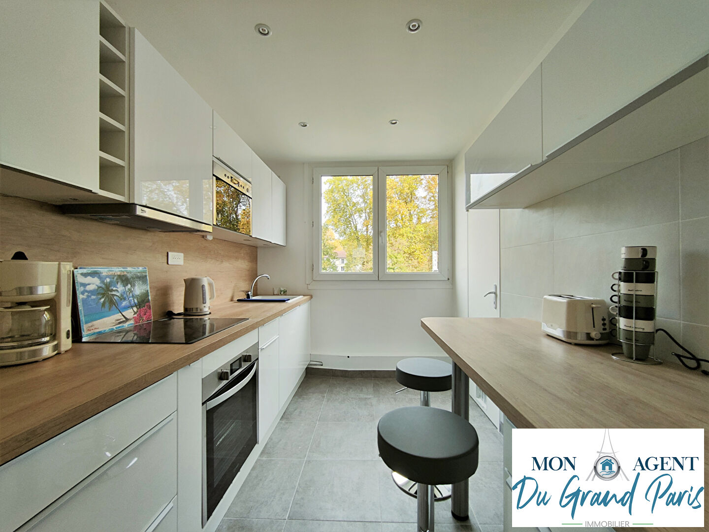 Photo 3 pieces-RENOVE-2 chambres-CENTRE-VILLE-Jouy-en-Josas-Proche HEC INRAE Polytechnique plateau saclay image 4/6