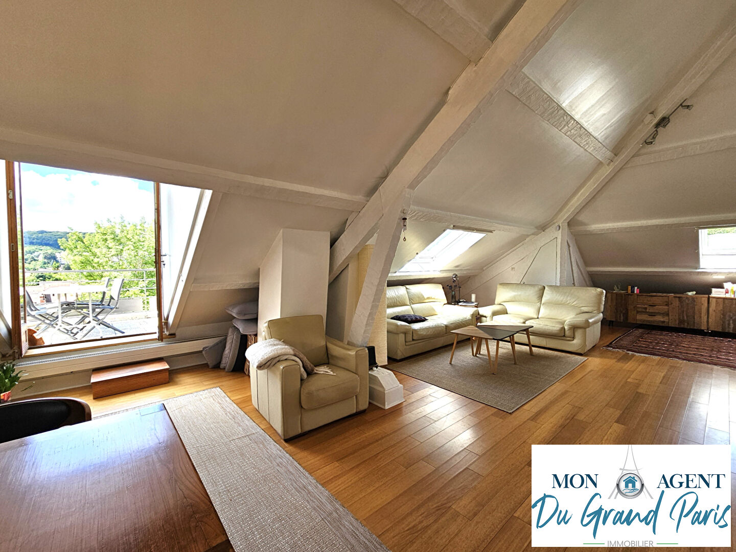 Photo Appartement atypique dernier etage ascenseur terrasse vue vallee Verrieres le Buisson proche Bievres image 3/6