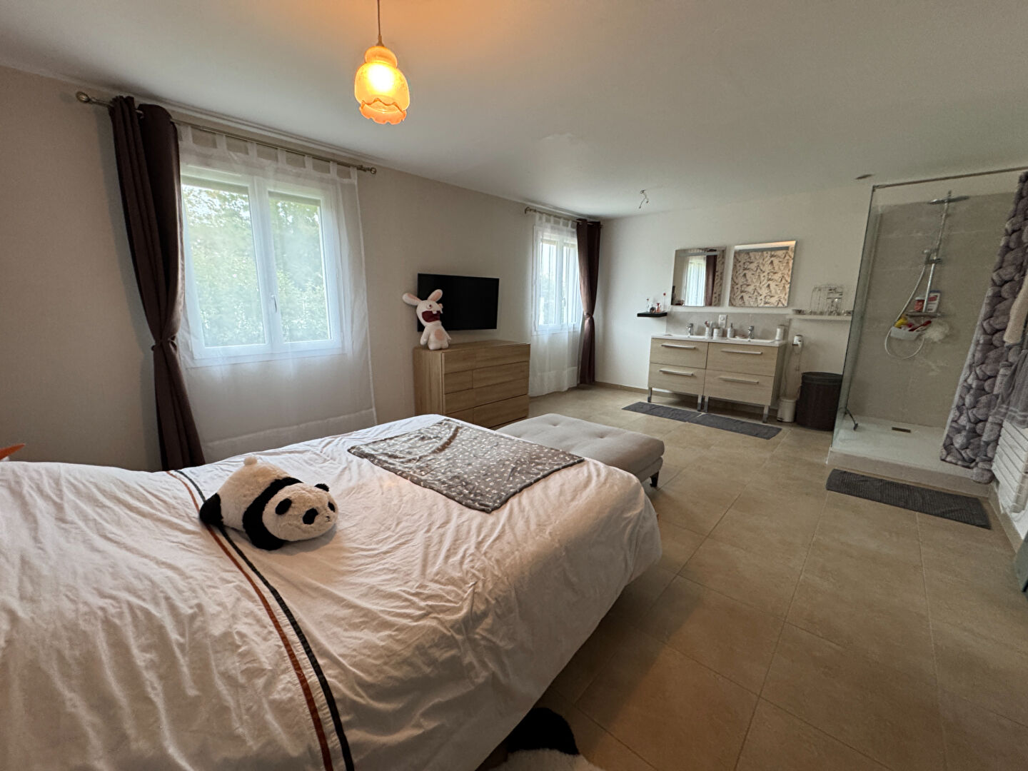 Photo Agréable maison entièrement rénovée  Secteur La Queue Lez Yvelines / Garancieres 7 pièces  224 m2 image 6/6