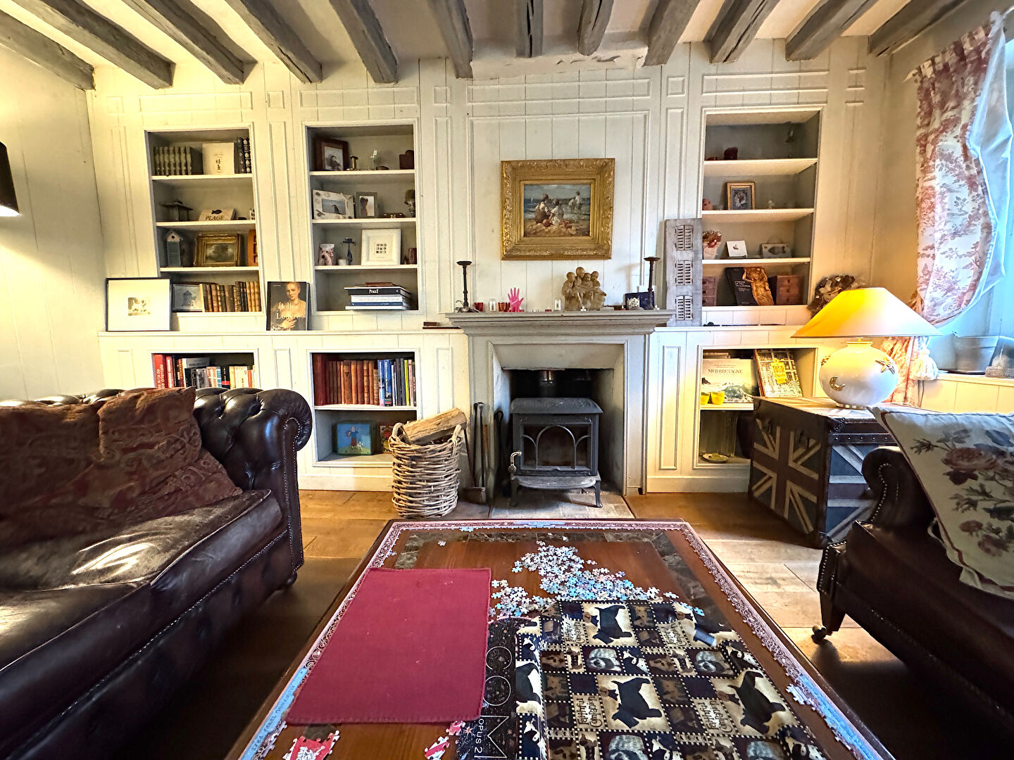 Photo Ancien Corps de ferme Proche Forêt Domaniale  6' de MONTFORT L AMAURY   6 pièces 160 m2 image 4/6