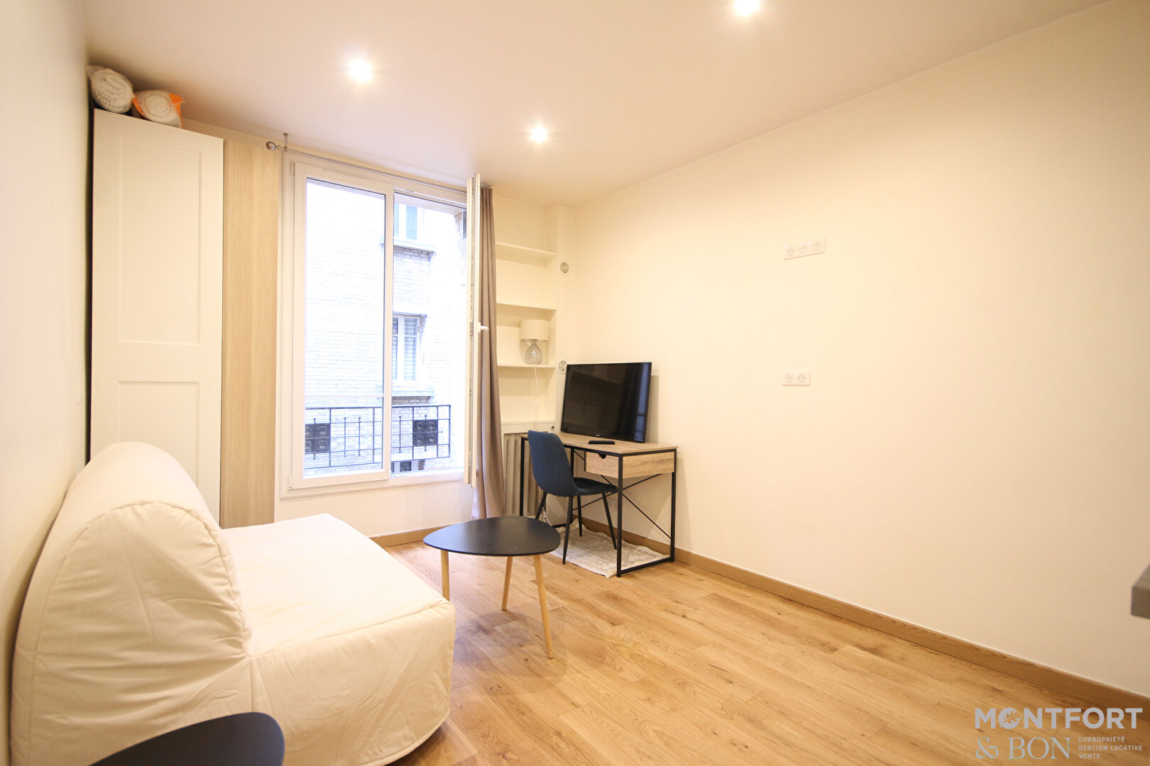 Appartement Meublé Paris 1 pièce - 16.65 m²