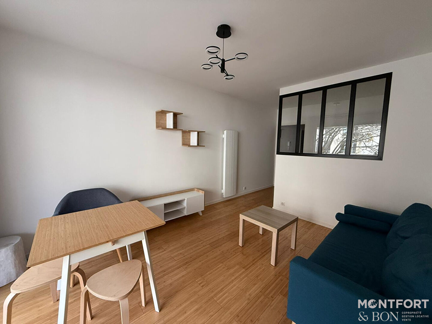 Appartement Paris 1 pièce(s) 30.08 m2