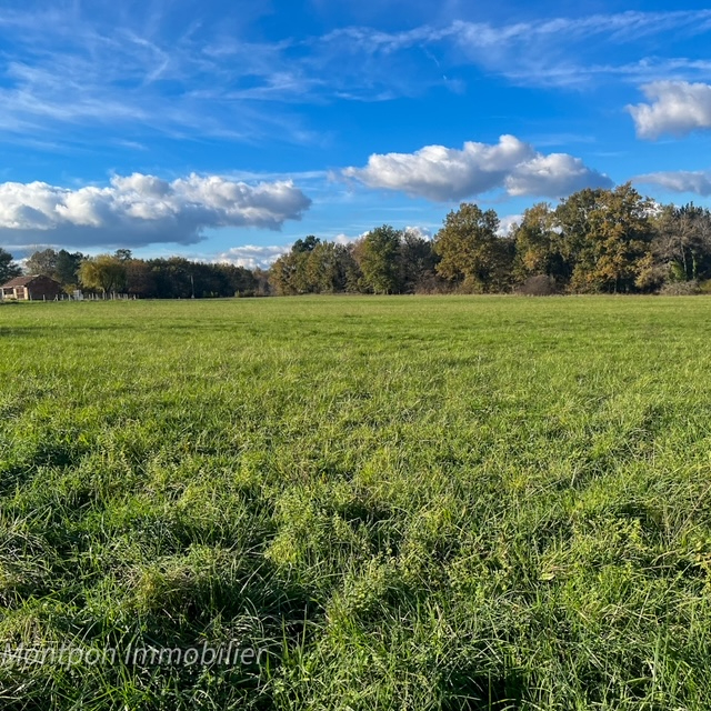 Terrain avec partie constructible et agricole