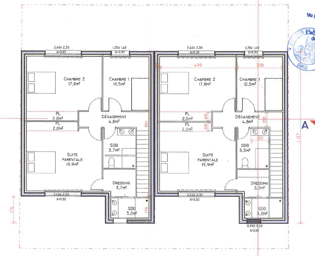 Photo Terrain constructible 290 m2 - 10 min métro 11 image 3/4