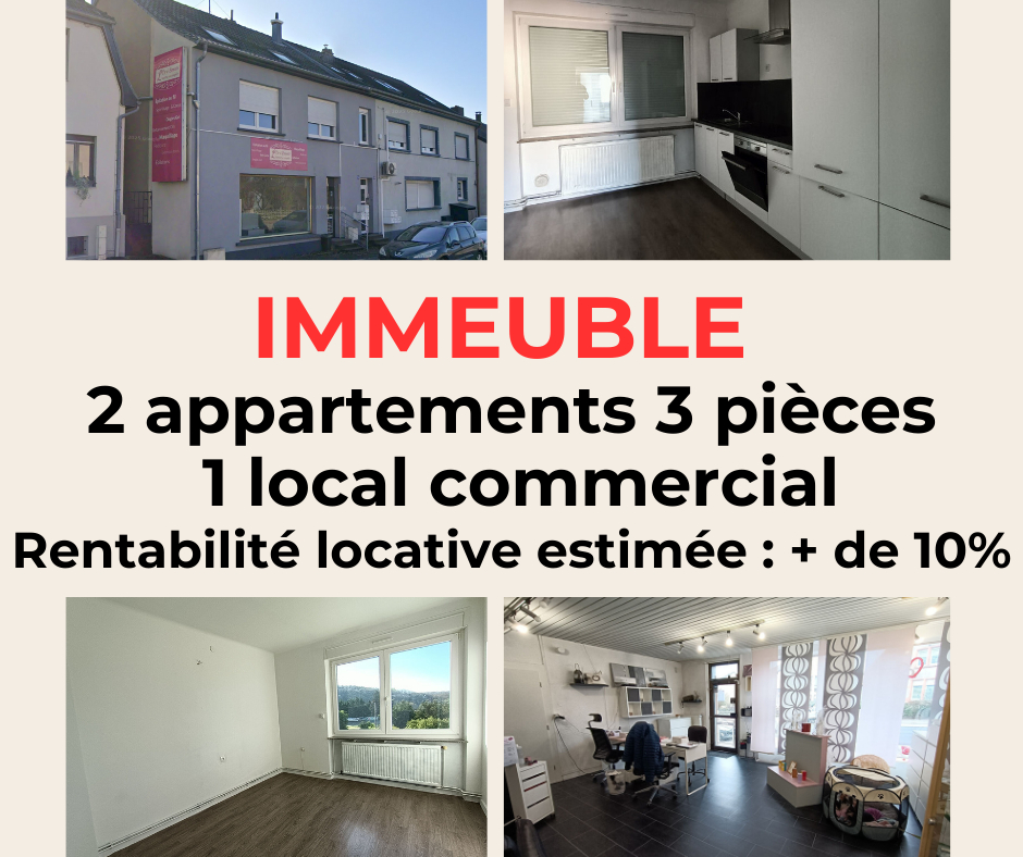 Spécial investisseur - Immeuble Freyming Merlebach 119 m²