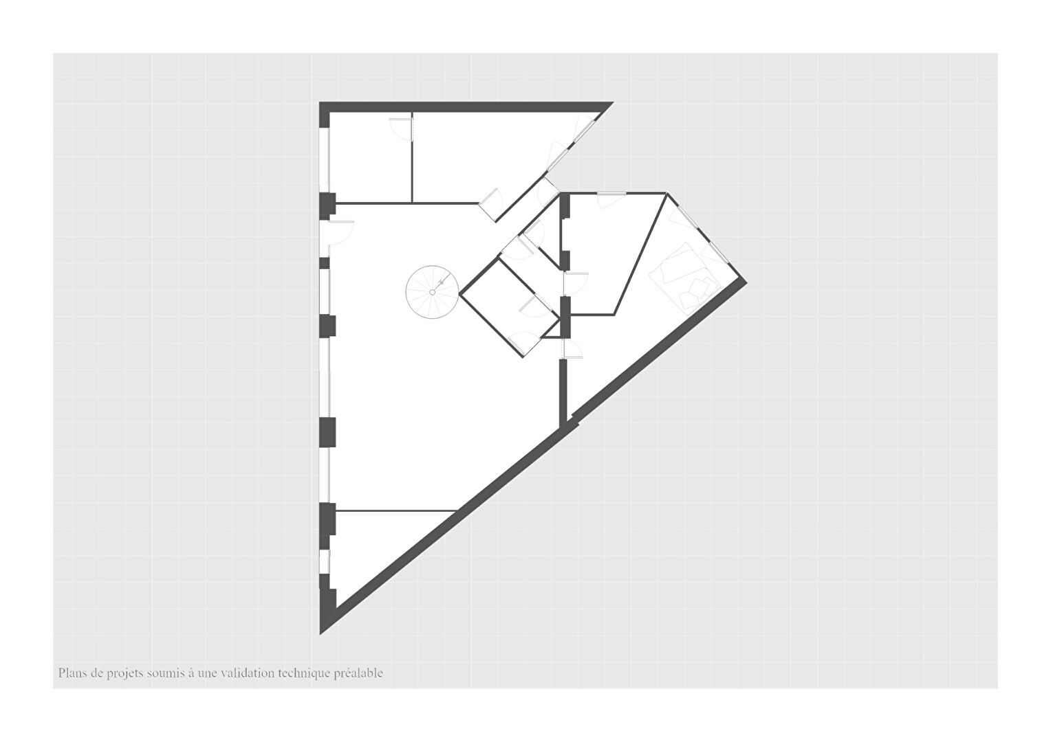 
Loft en centre ville

