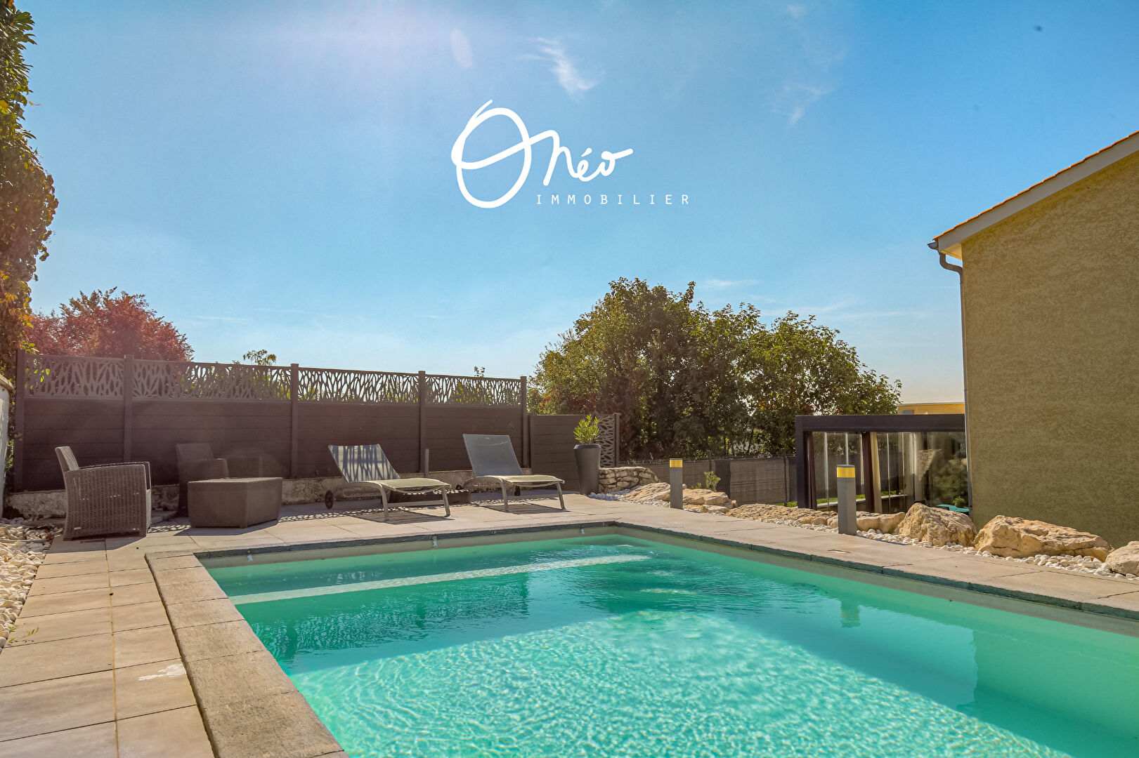 Photo Maison 5 pièces avec piscine - Coeur village image 1/6