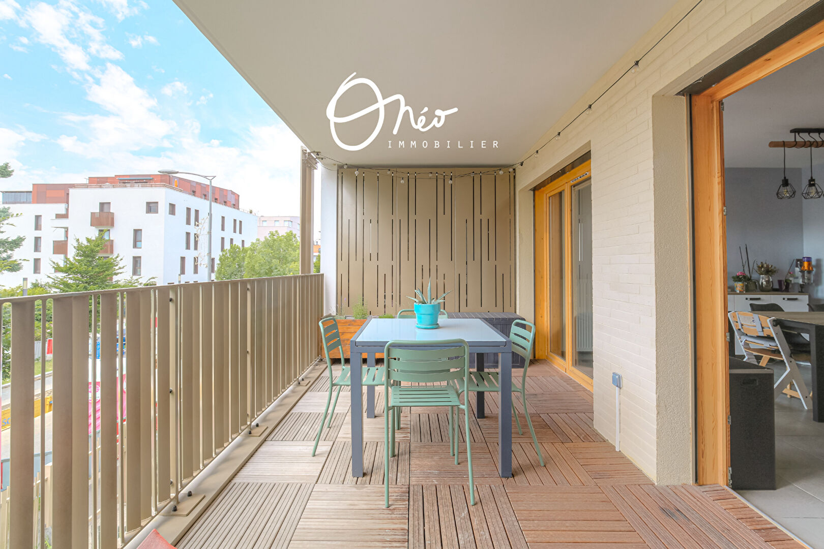 Photo Appartement Saint Priest Traversant double terrasse image 1/6