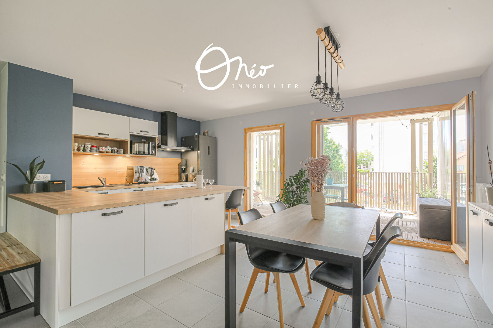 Photo Appartement Saint Priest Traversant double terrasse image 3/6