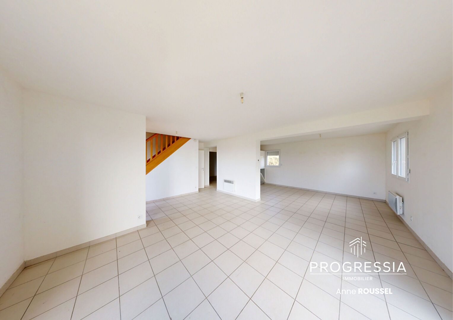 Progressia Immobilier - LE TRAIT - Maison traditionnelle de 93 m² avec jardin et garage