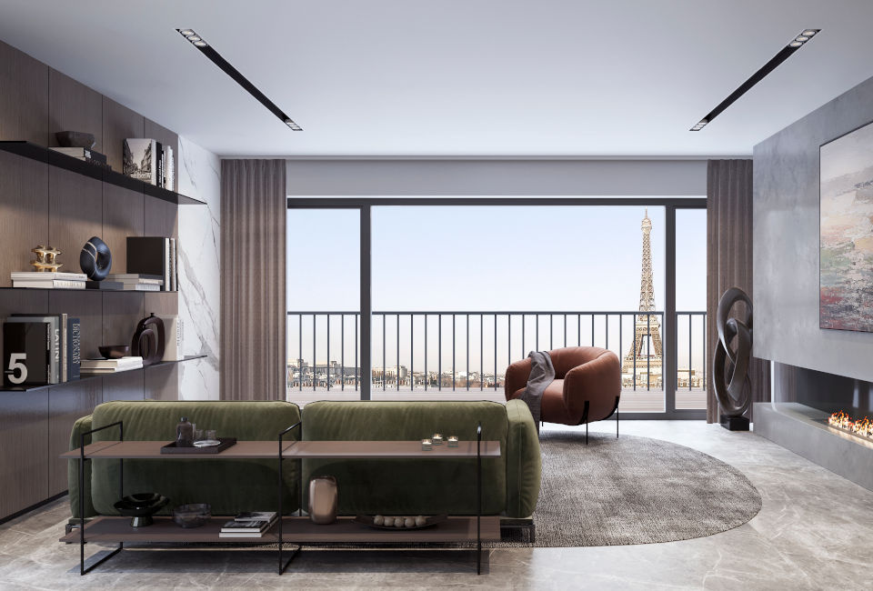 Photo Penthouse de prestige avec terrasse à Paris 15ème ! image 3/6