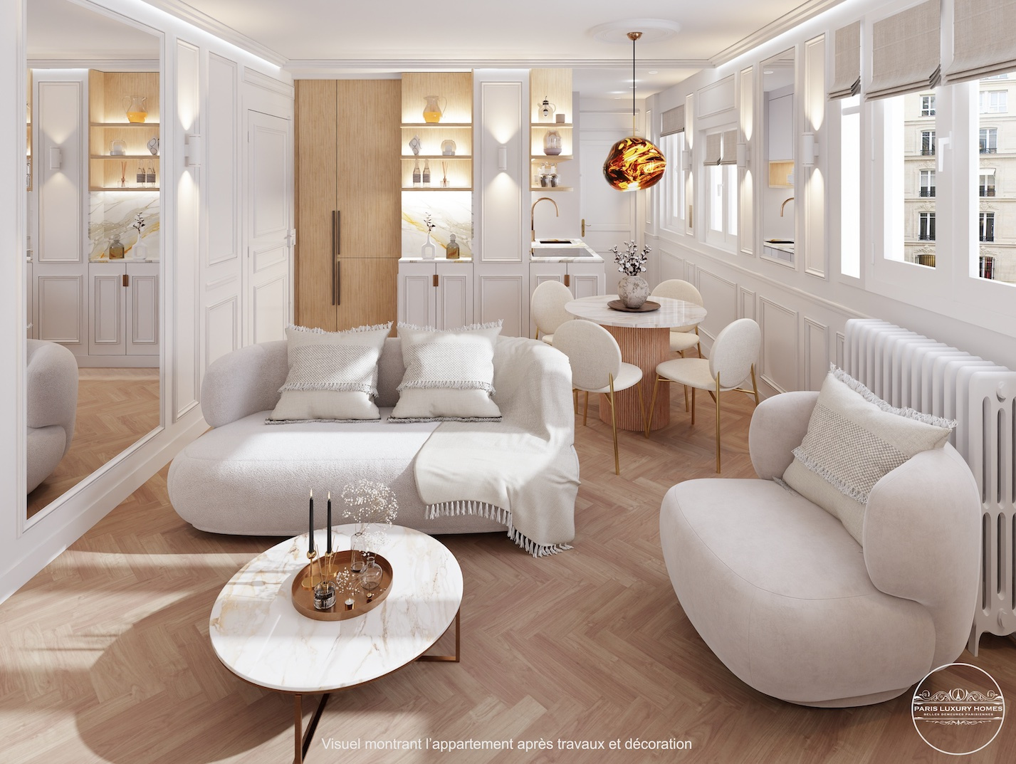 Photo Superbe appartement avec vue Tour Eiffel à Paris 7ème image 3/6