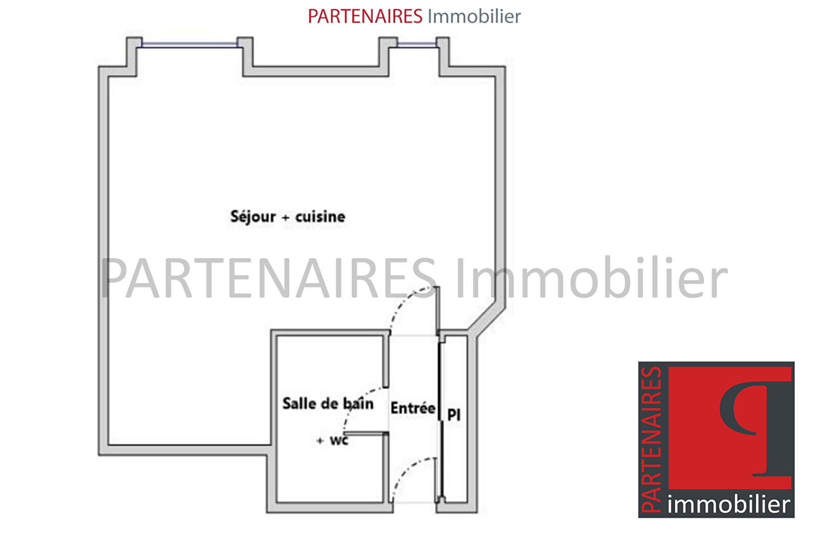 STUDIO 32.98 M2  DERNIER ETAGE - CAVE - LE CHESNAY CENTRE
