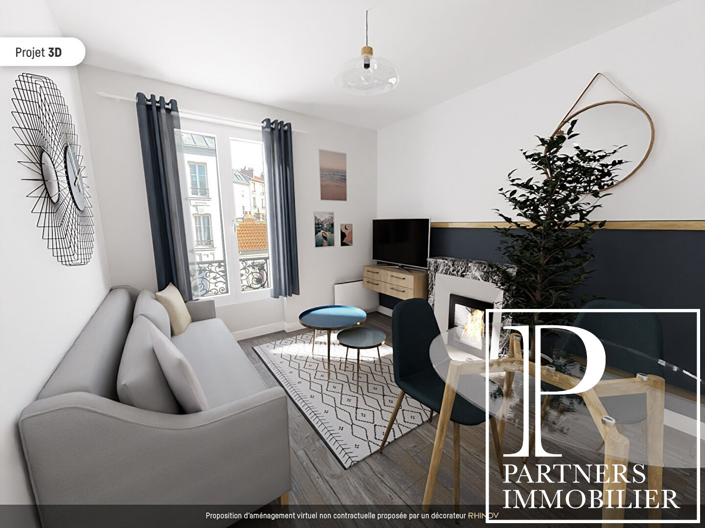 Studio en plein centre ville