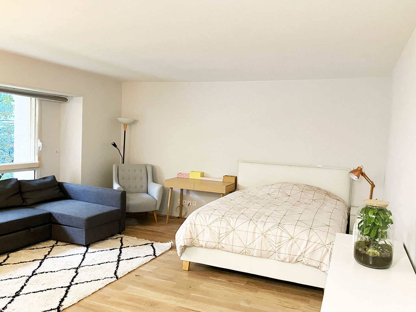 Photo Grand studio 38 m2 Excellant état 2ème étage avec vue sur jardin image 4/6