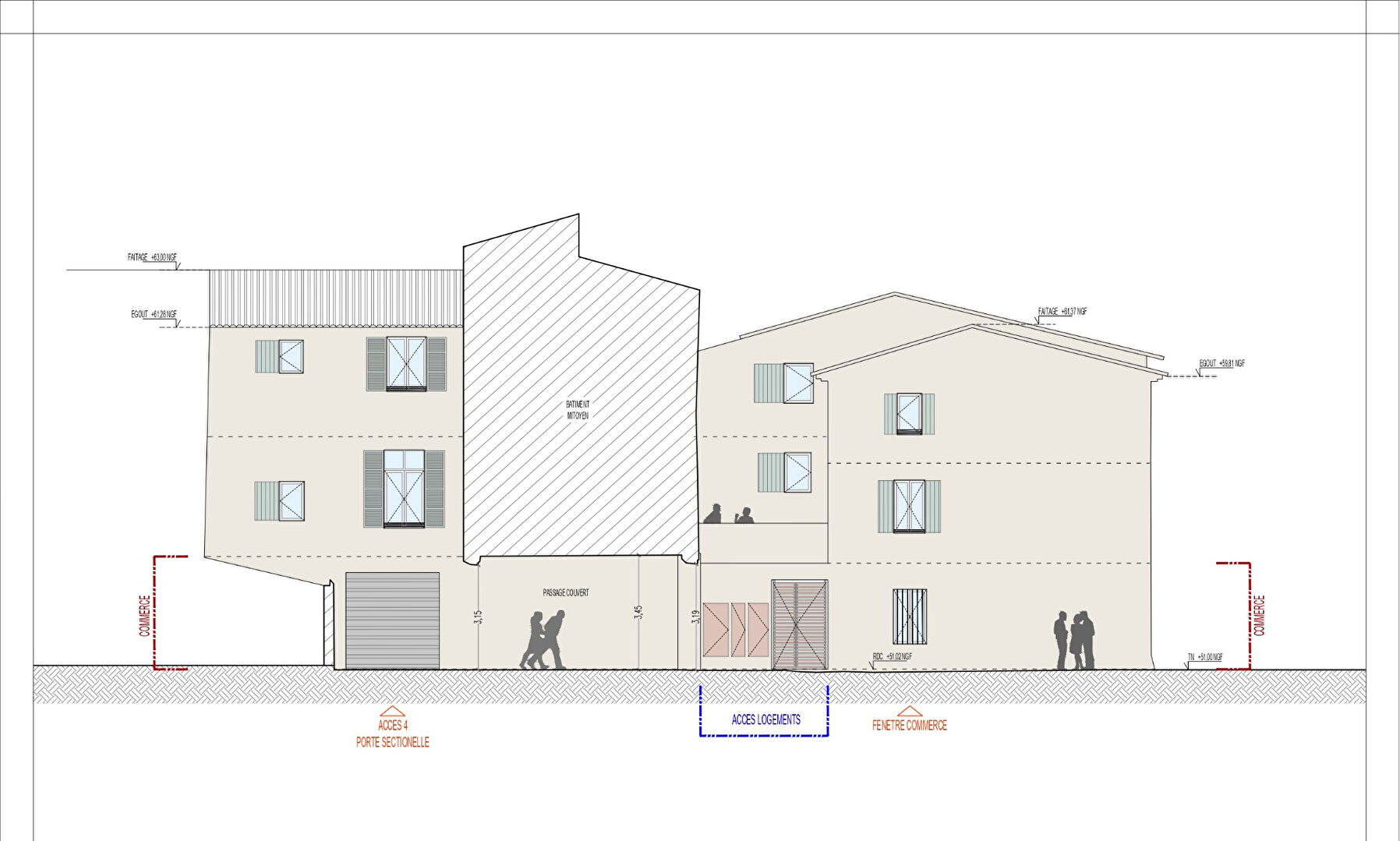 Photo Murs commerciaux de 193 m² en coeur de ville image 2/4
