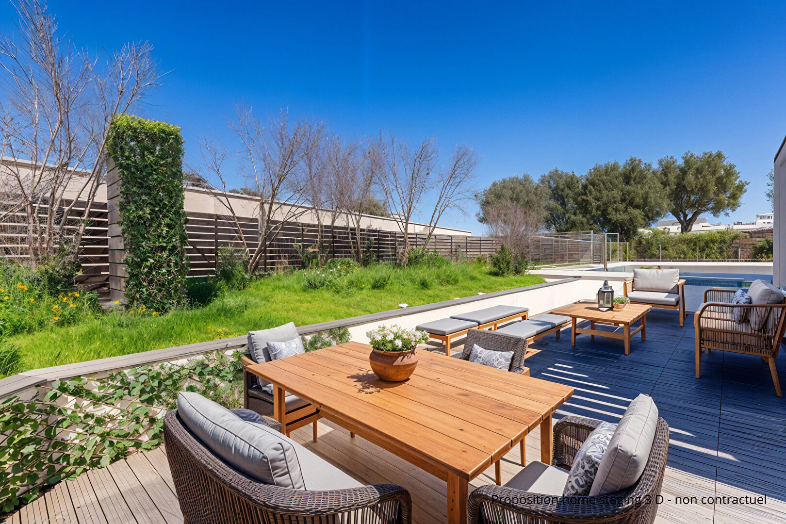 Photo Rooftop d'exception avec jardin suspendu et terrasse plein ciel image 2/6