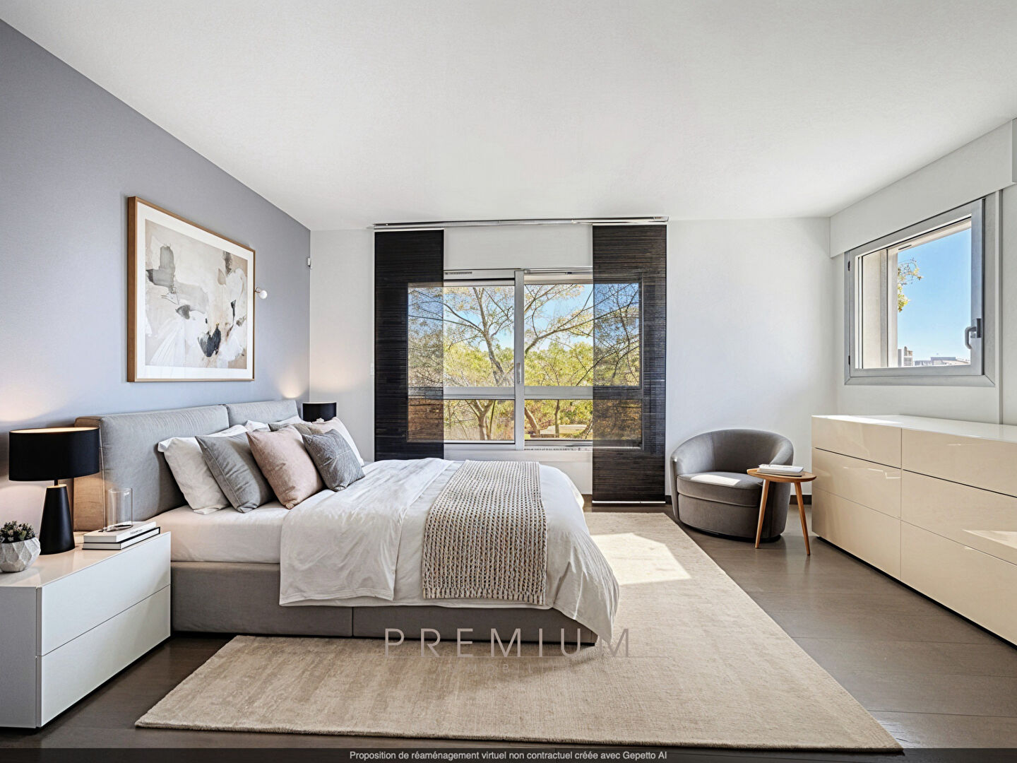 Photo Élégante villa d'architecte aux volumes contemporains et jardin paysager image 6/6