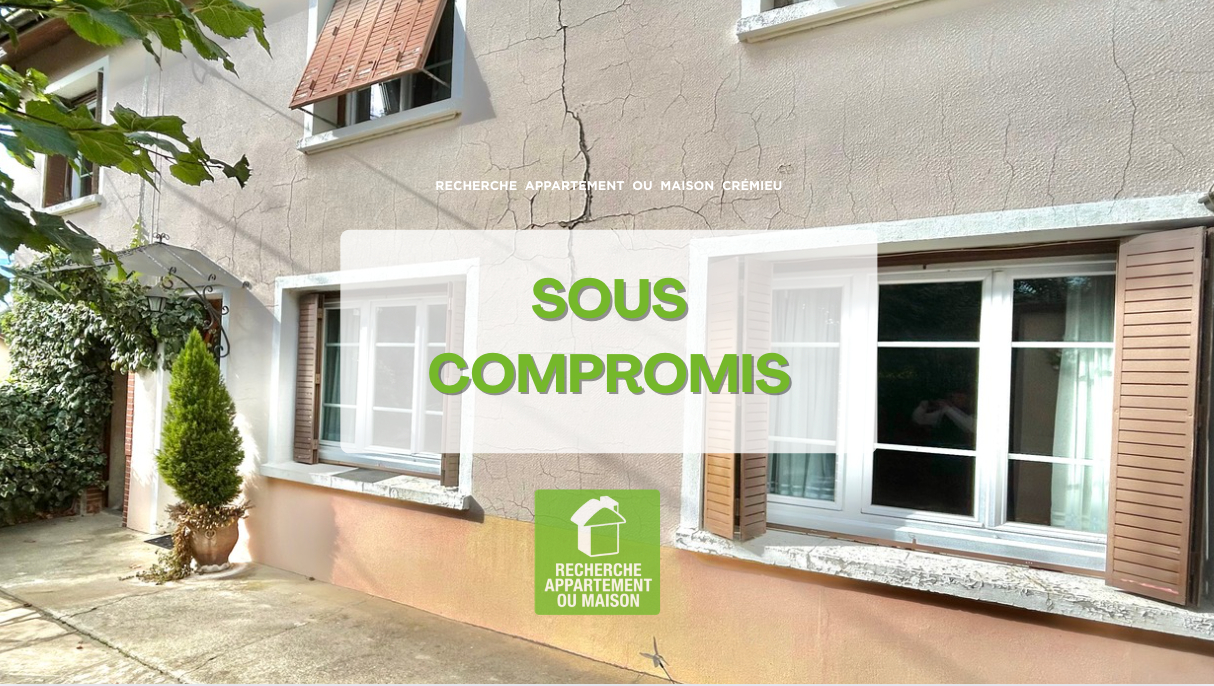 Agence immobilière de RECHERCHE APPARTEMENT OU MAISON - Crémieu