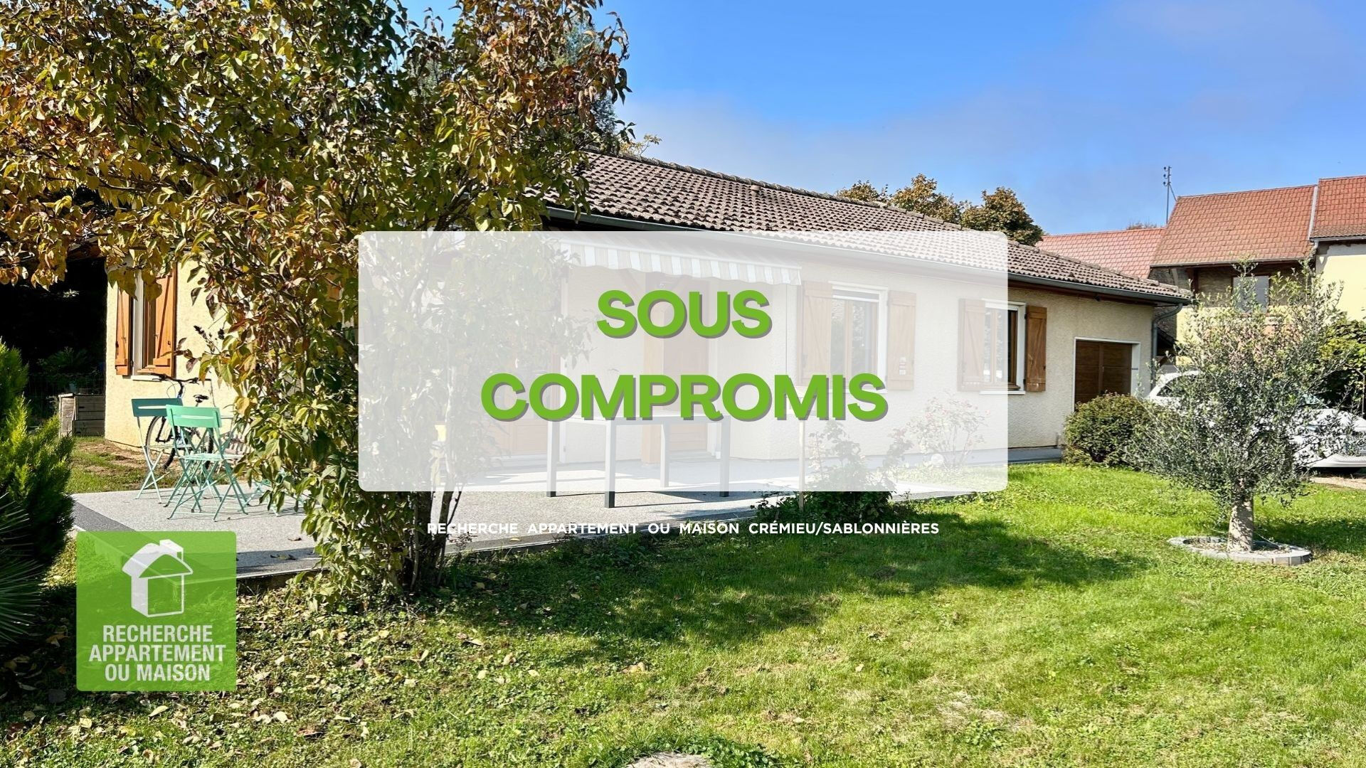 Agence immobilière de RECHERCHE APPARTEMENT OU MAISON - Crémieu