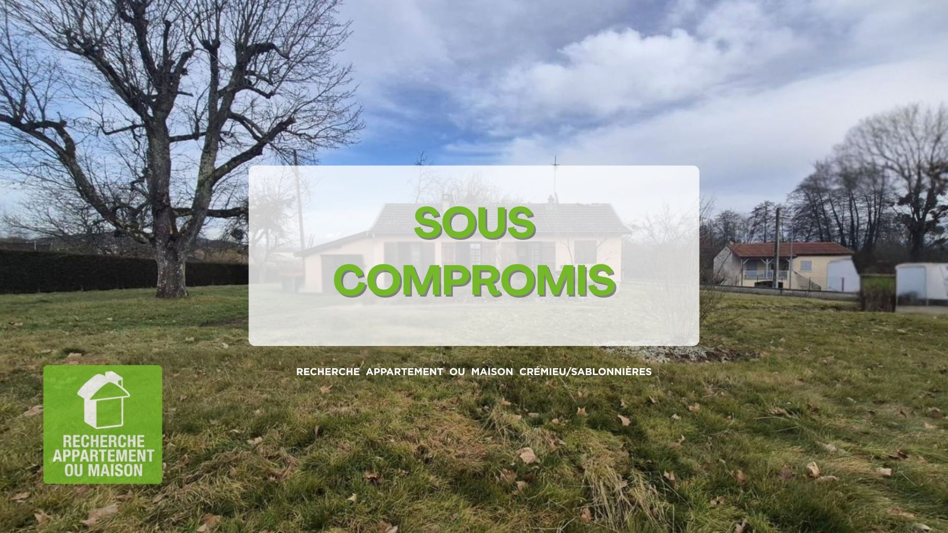 Agence immobilière de RECHERCHE APPARTEMENT OU MAISON - Crémieu