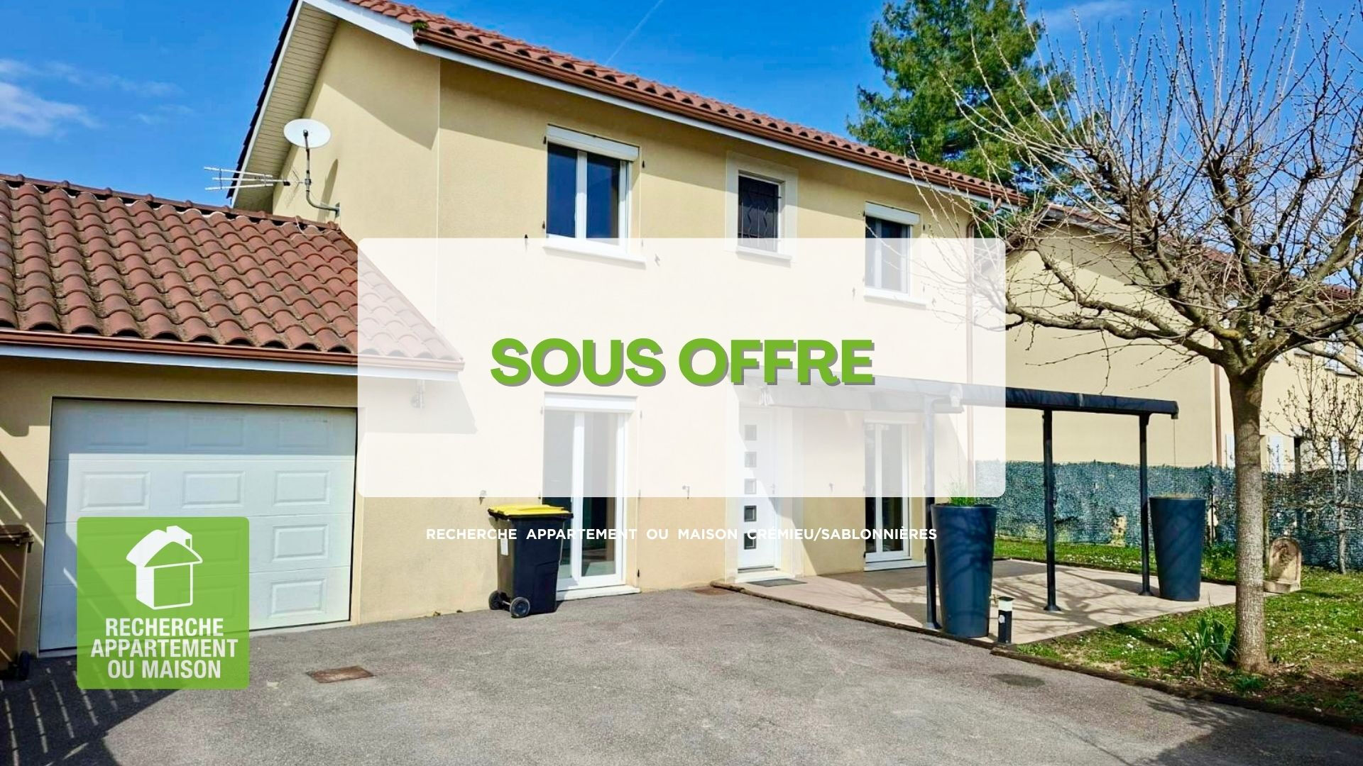 Agence immobilière de RECHERCHE APPARTEMENT OU MAISON - Crémieu