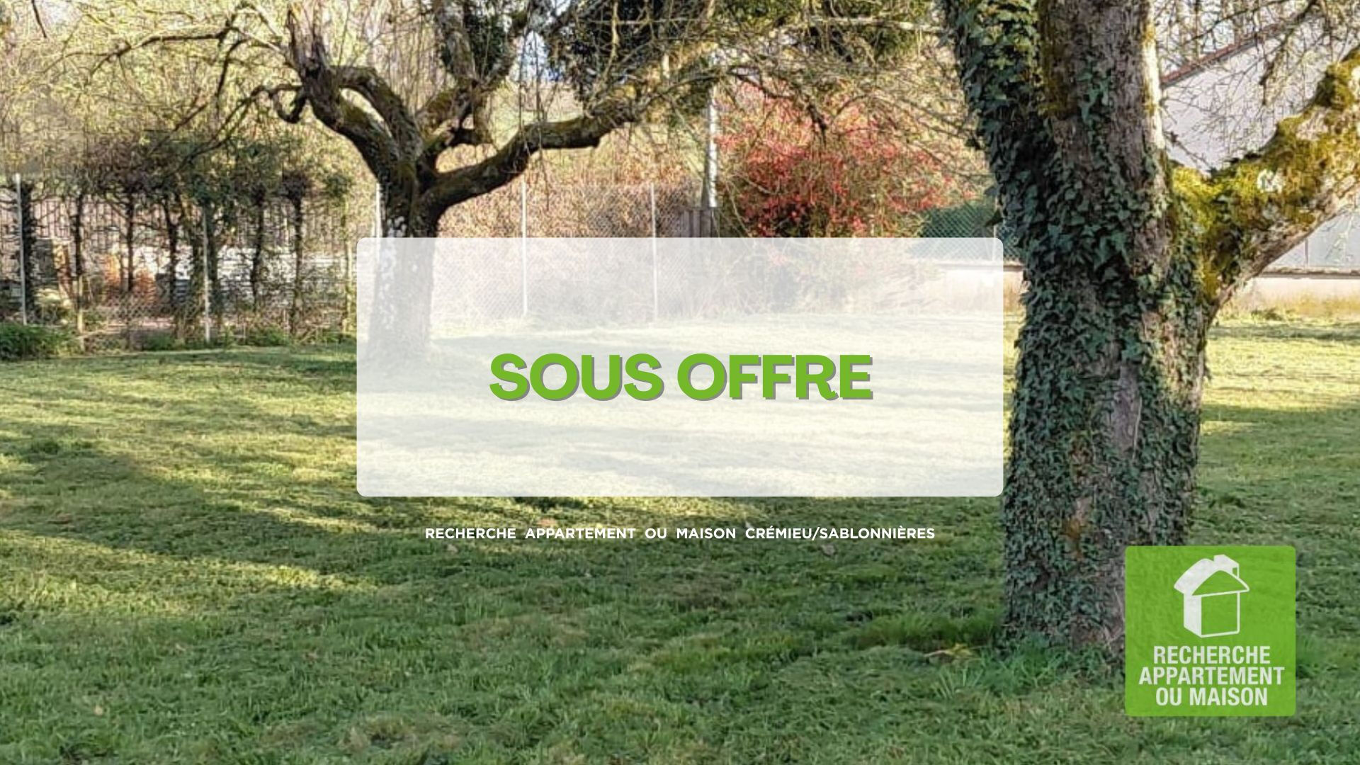Agence immobilière de RECHERCHE APPARTEMENT OU MAISON - Crémieu