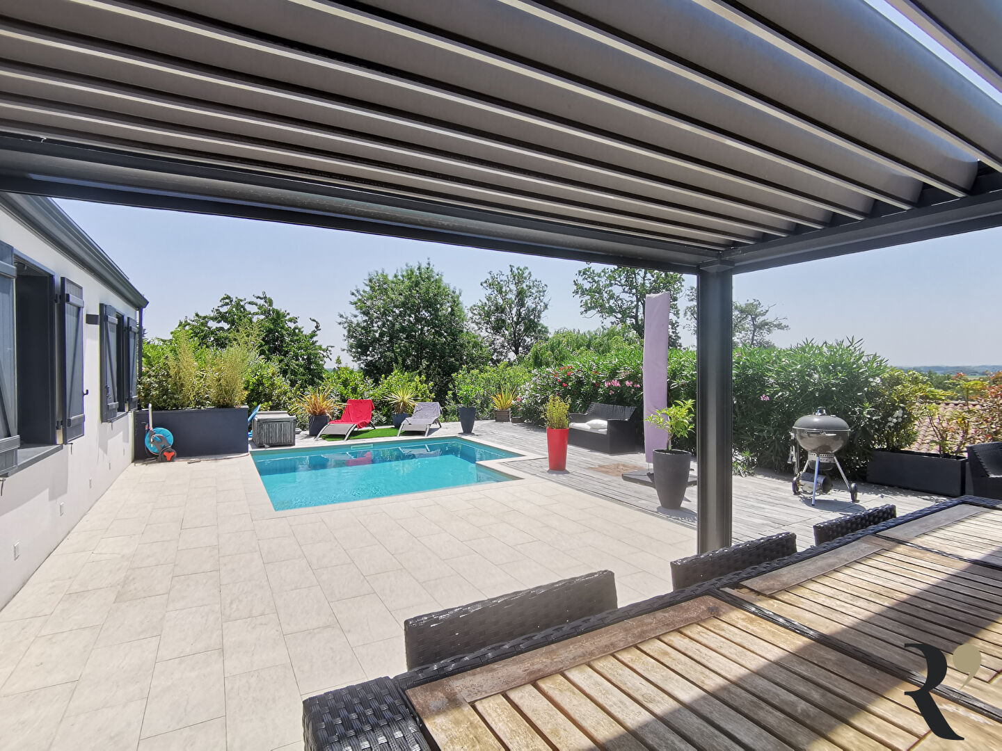 Photo Maison T8 - 185 m2 avec vue imprenable sur les Pyrénées image 3/6