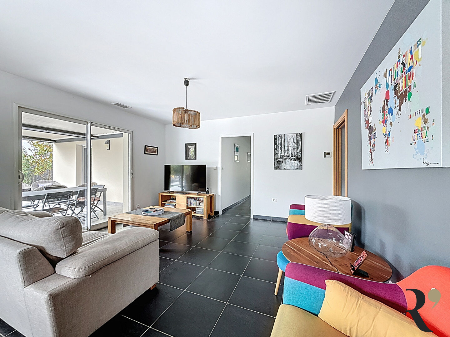 Photo Maison Mons 5 pièces plain-pied 152.06 m2 sur un terrain de 1000 m2 avec piscine image 4/6