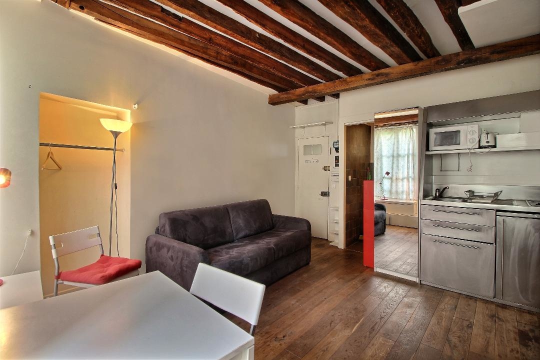 Image 1 de Location Appartement 22m2 Paris 4