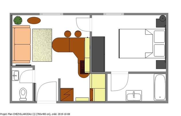 Image 1 de Location Appartement 27m2 Paris 16