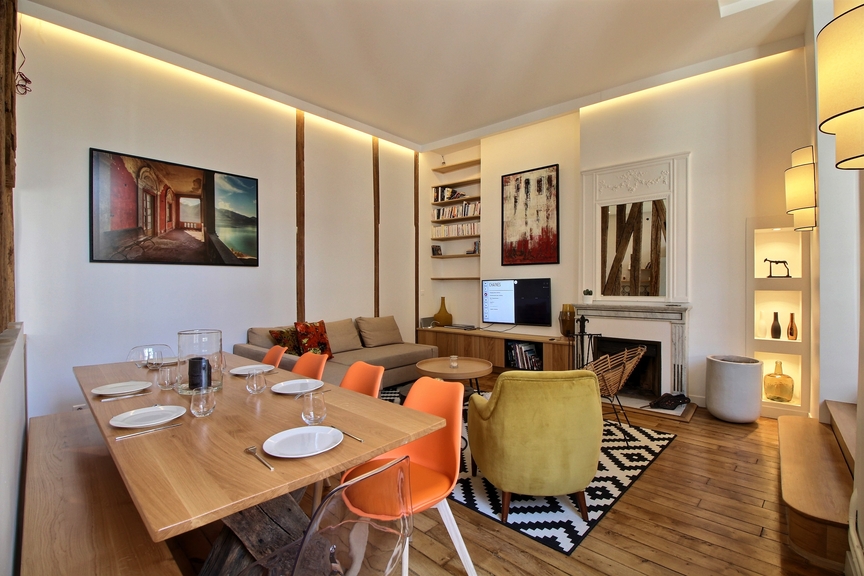 Image 1 de Location Appartement 84m2 Paris 4